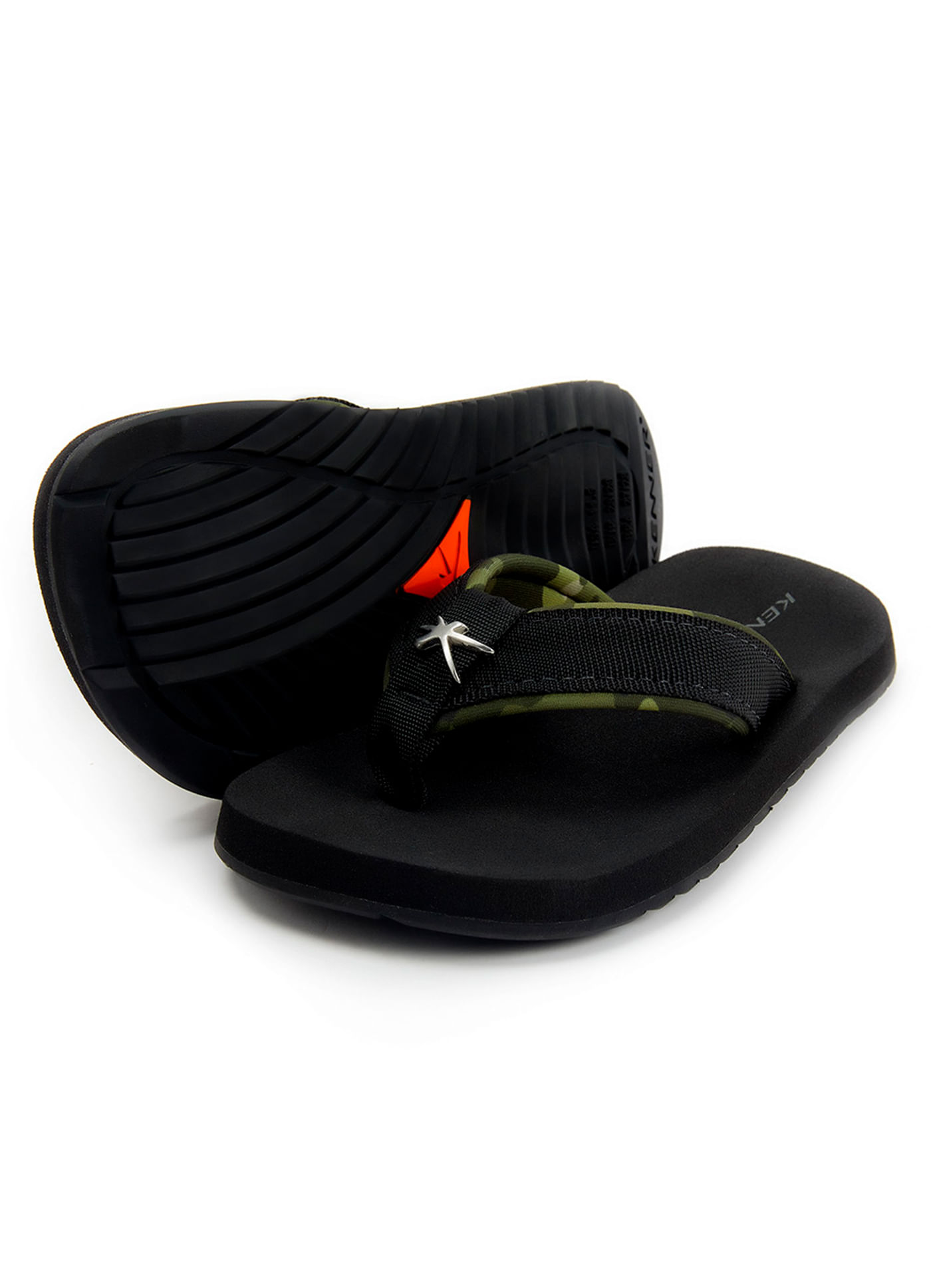 Sandália kenner cushy force infantil PRETO - redley