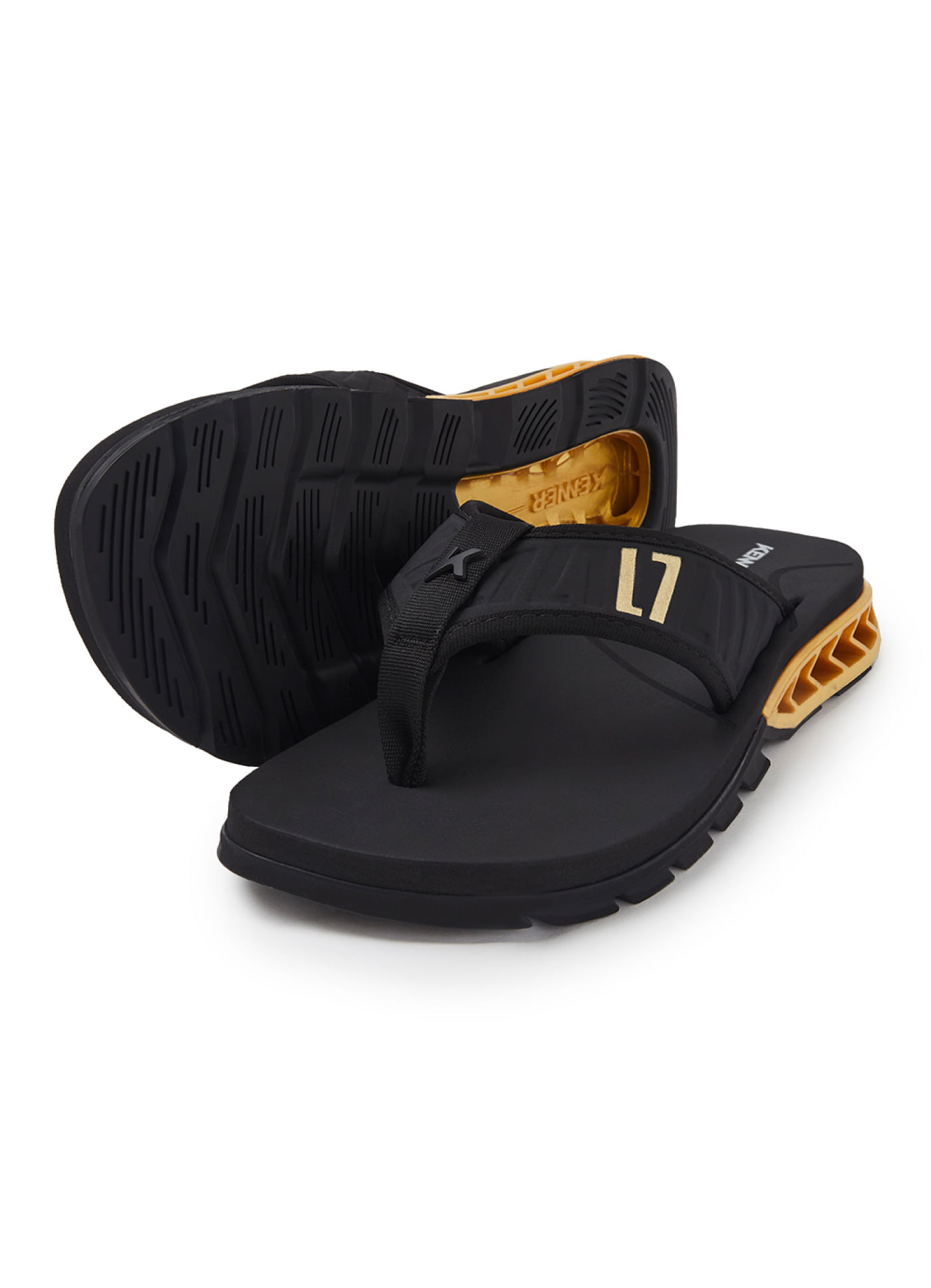 Sandália kenner rakka elite l7 preto