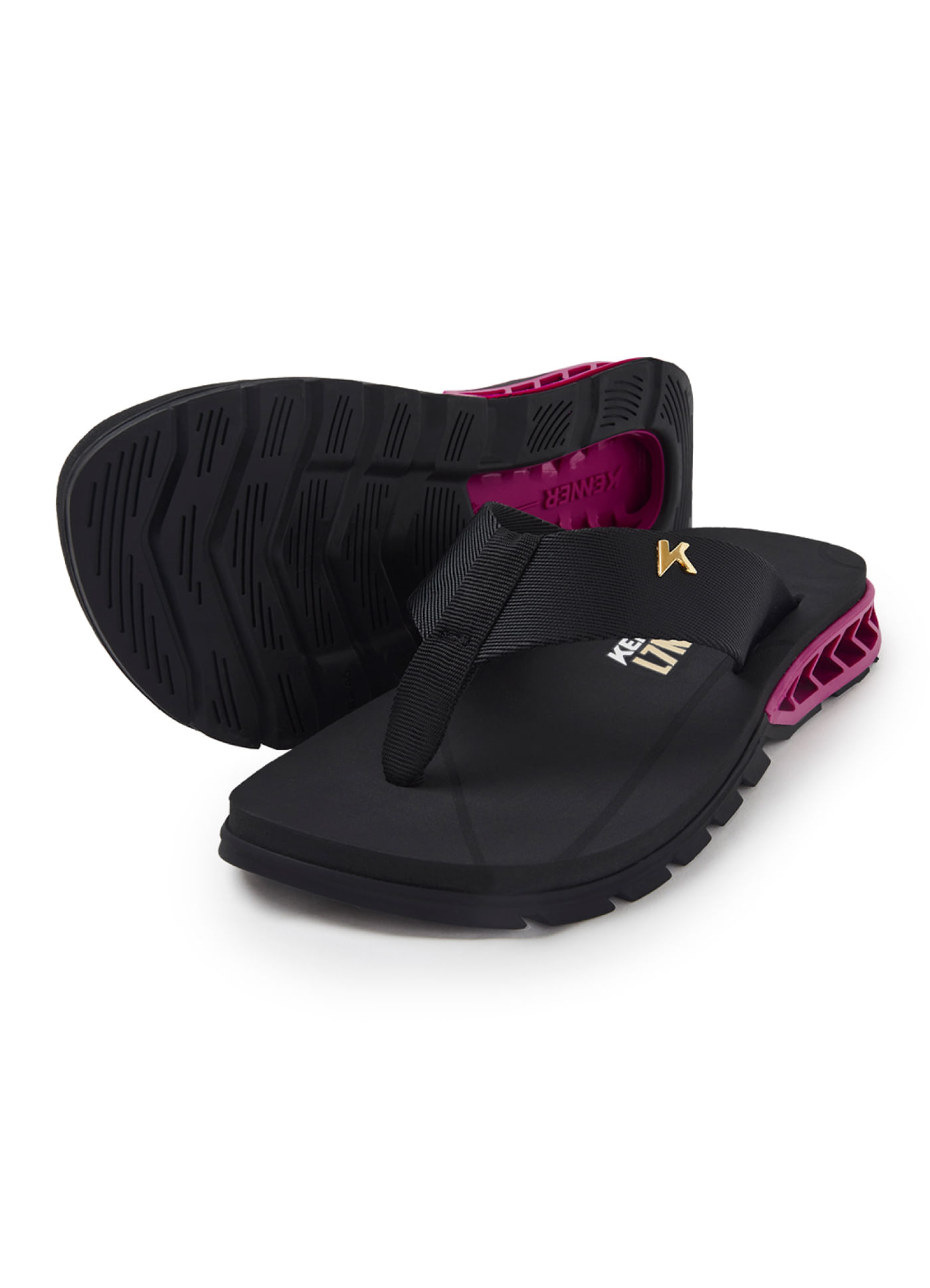Sandália kenner rakka l7 preto