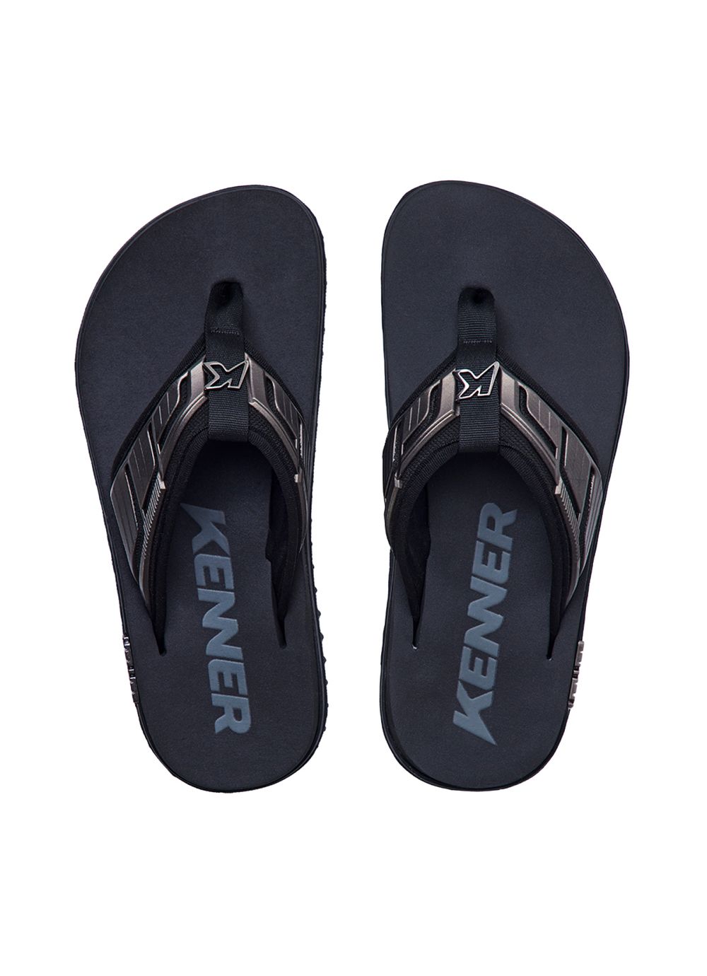 Sandália kenner kivah full force preto - redley