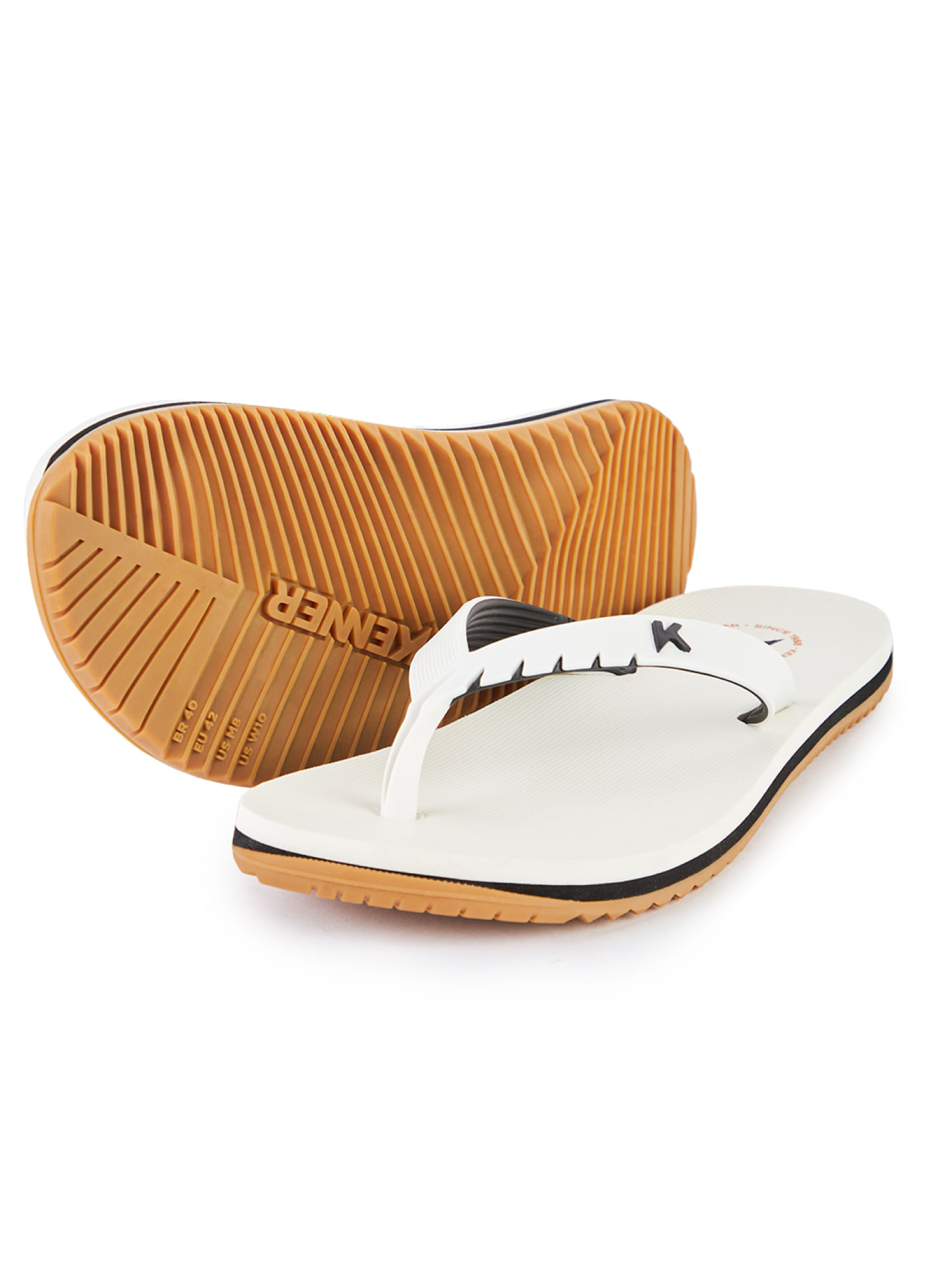 Sandália kenner red pro branco