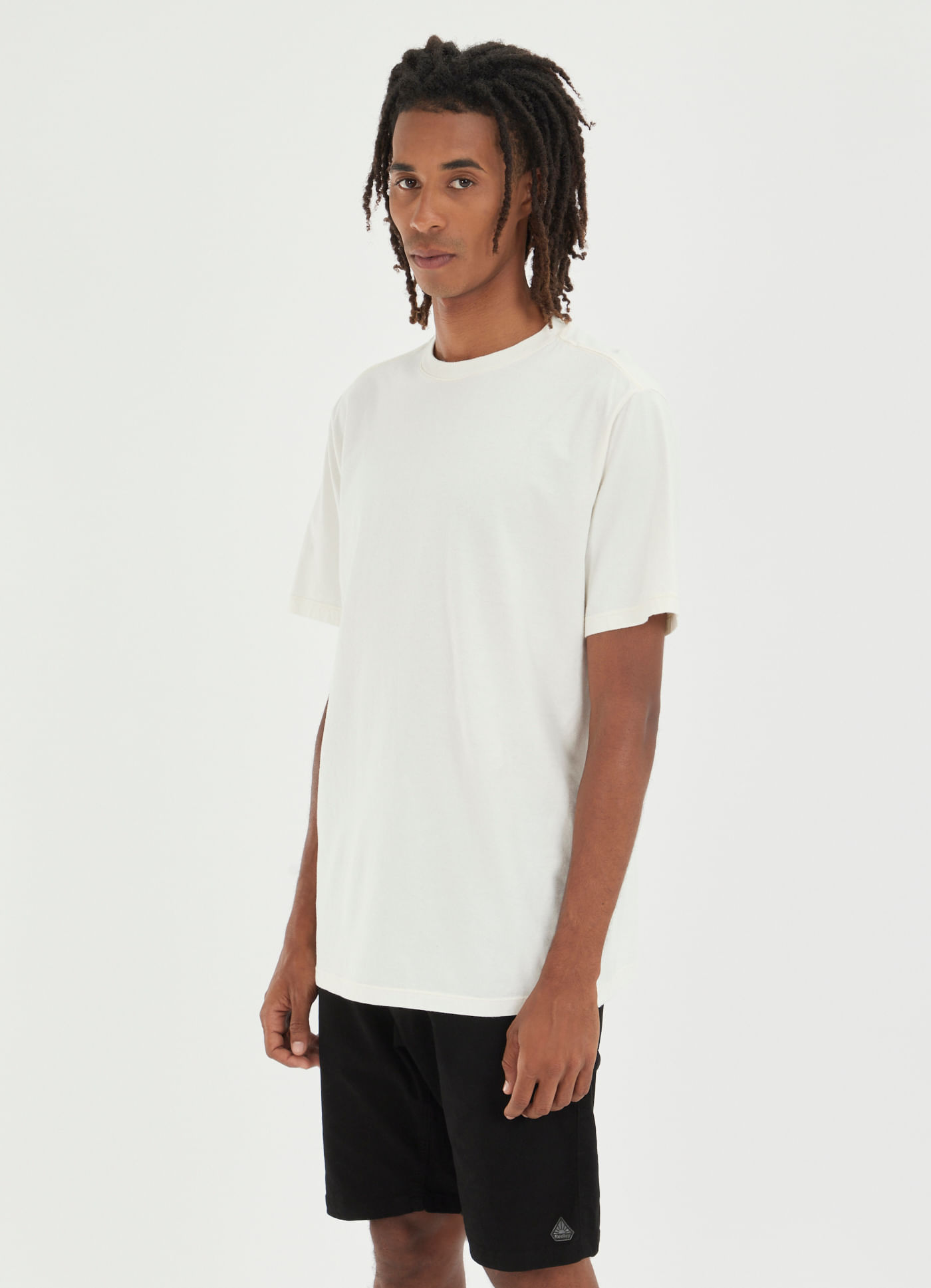 T-shirt básica redley off white