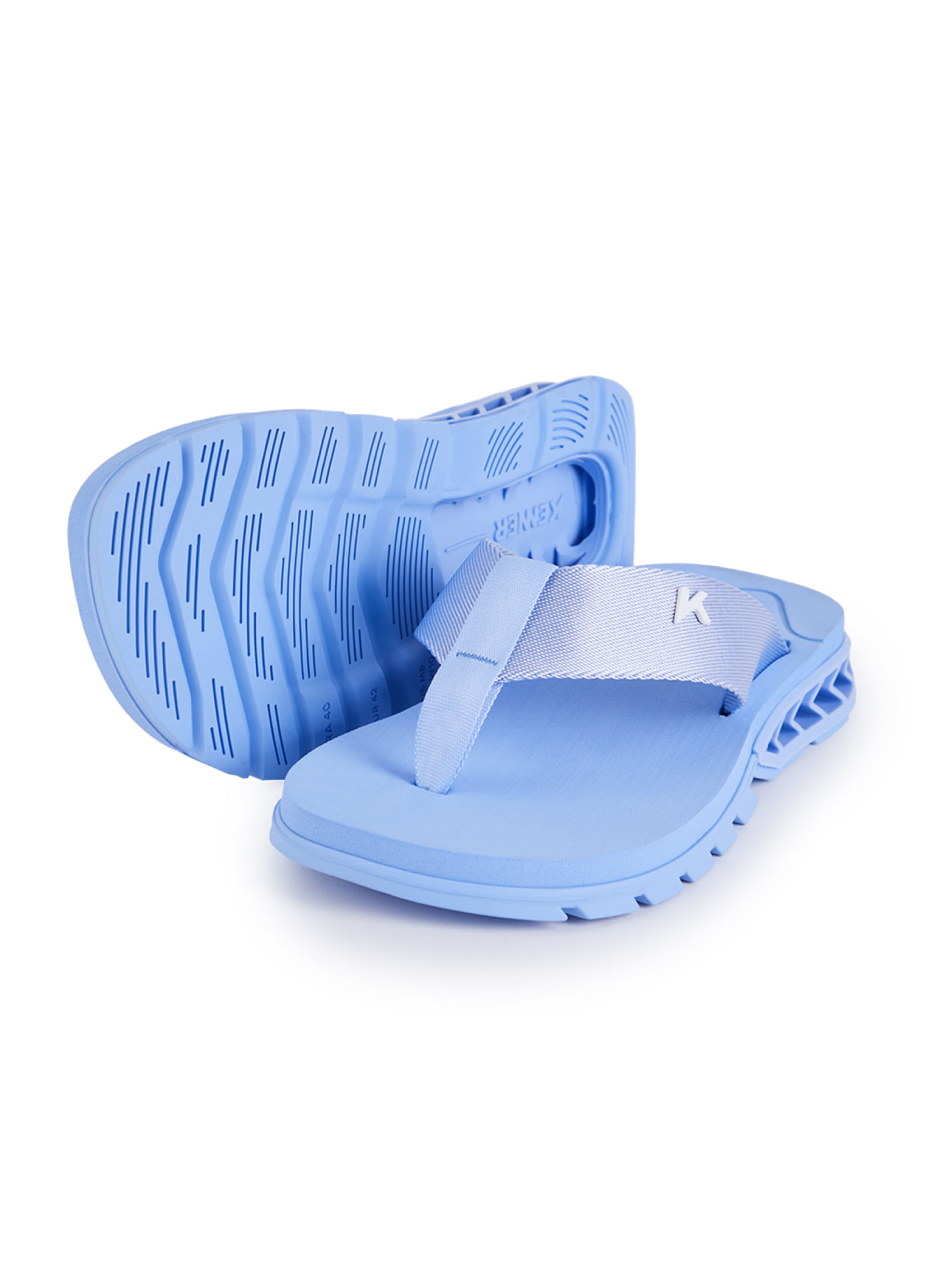 Sandália kenner rakka mono azul claro