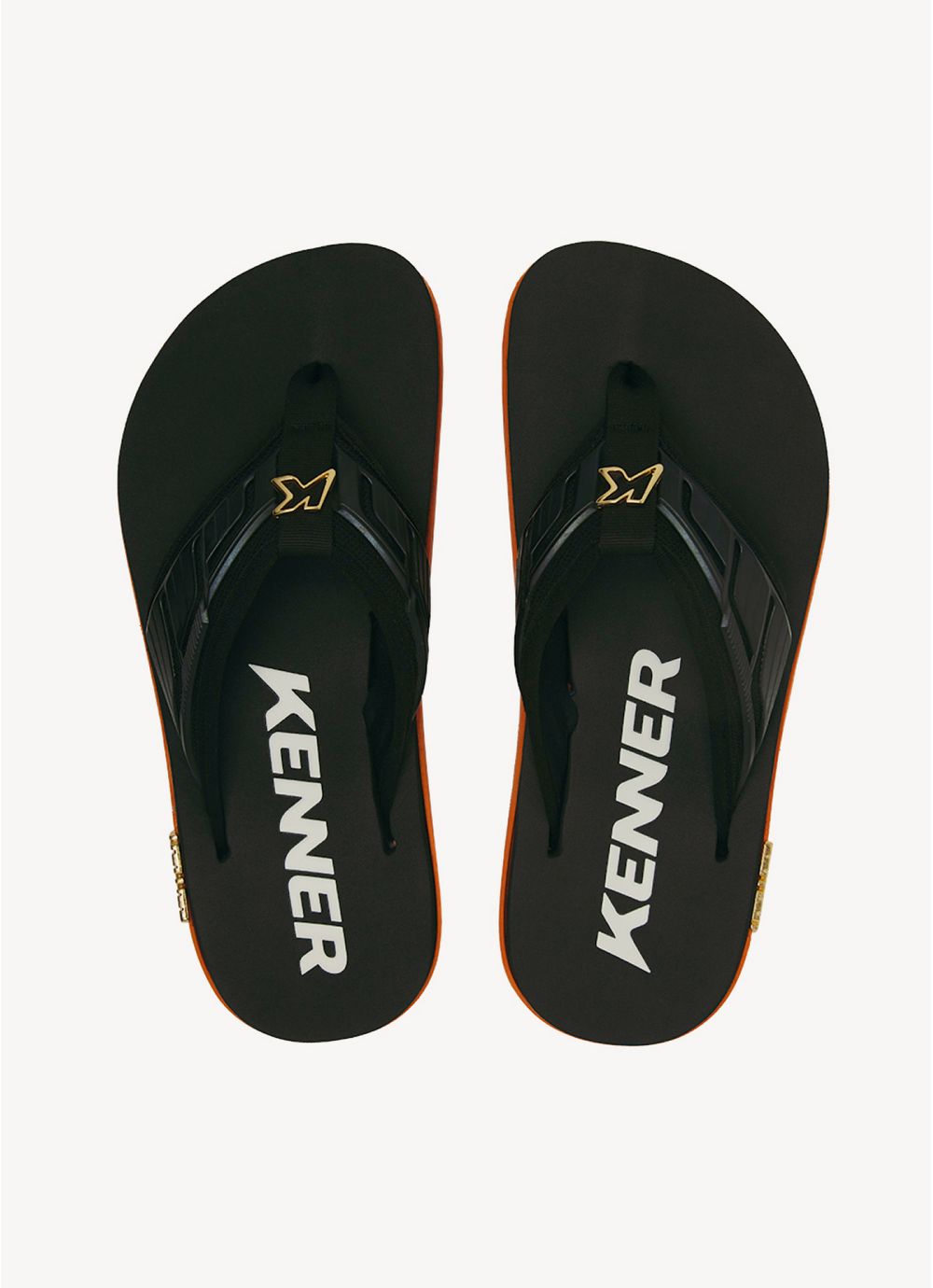 Sandália kenner kivah full force laranja - redley