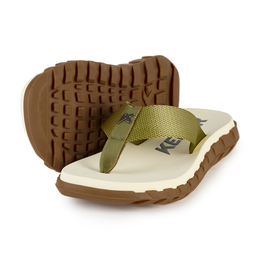 Sandália kenner megah off white