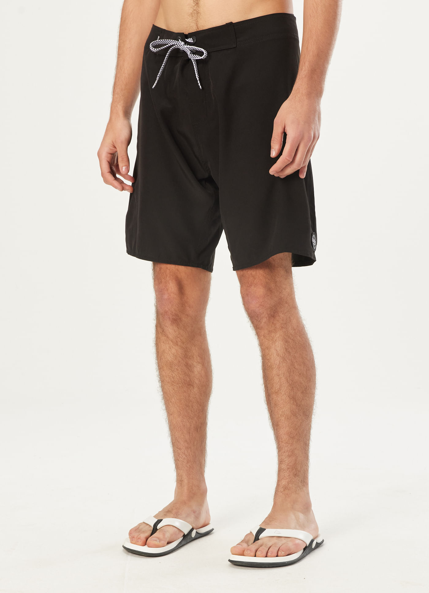 Short surf classic black trunk preto