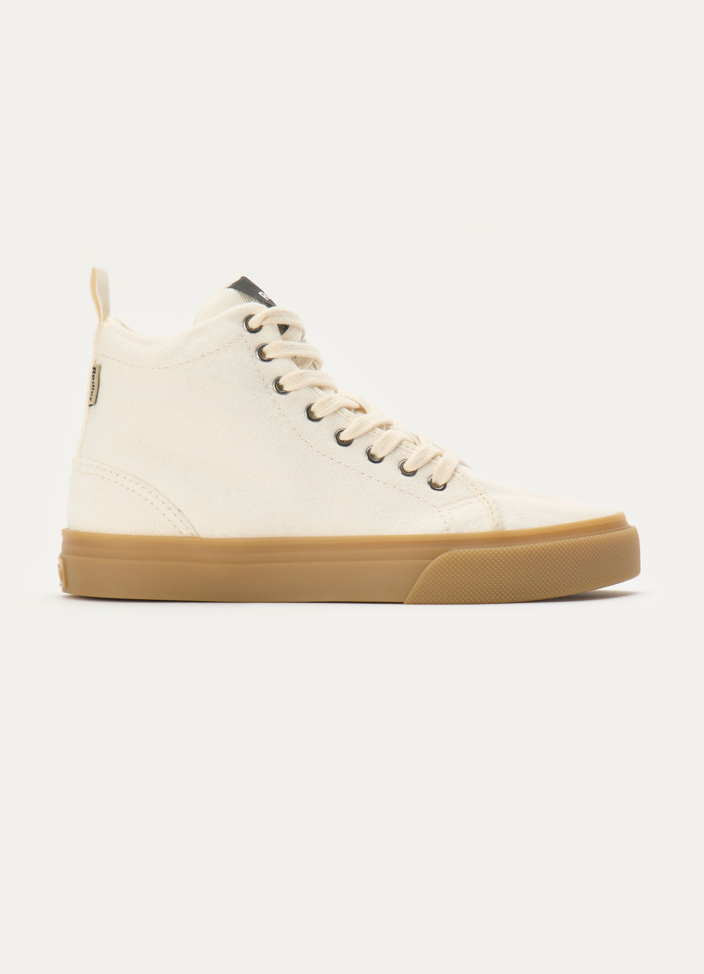 Tênis redley high 85 eco látex off white