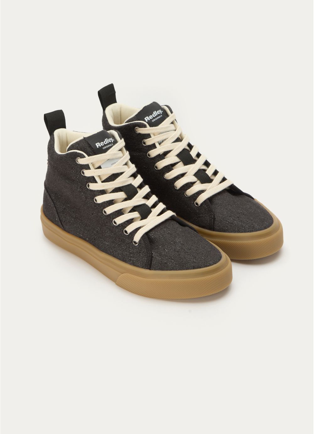 Tenis redley high85 eco latex preto redley