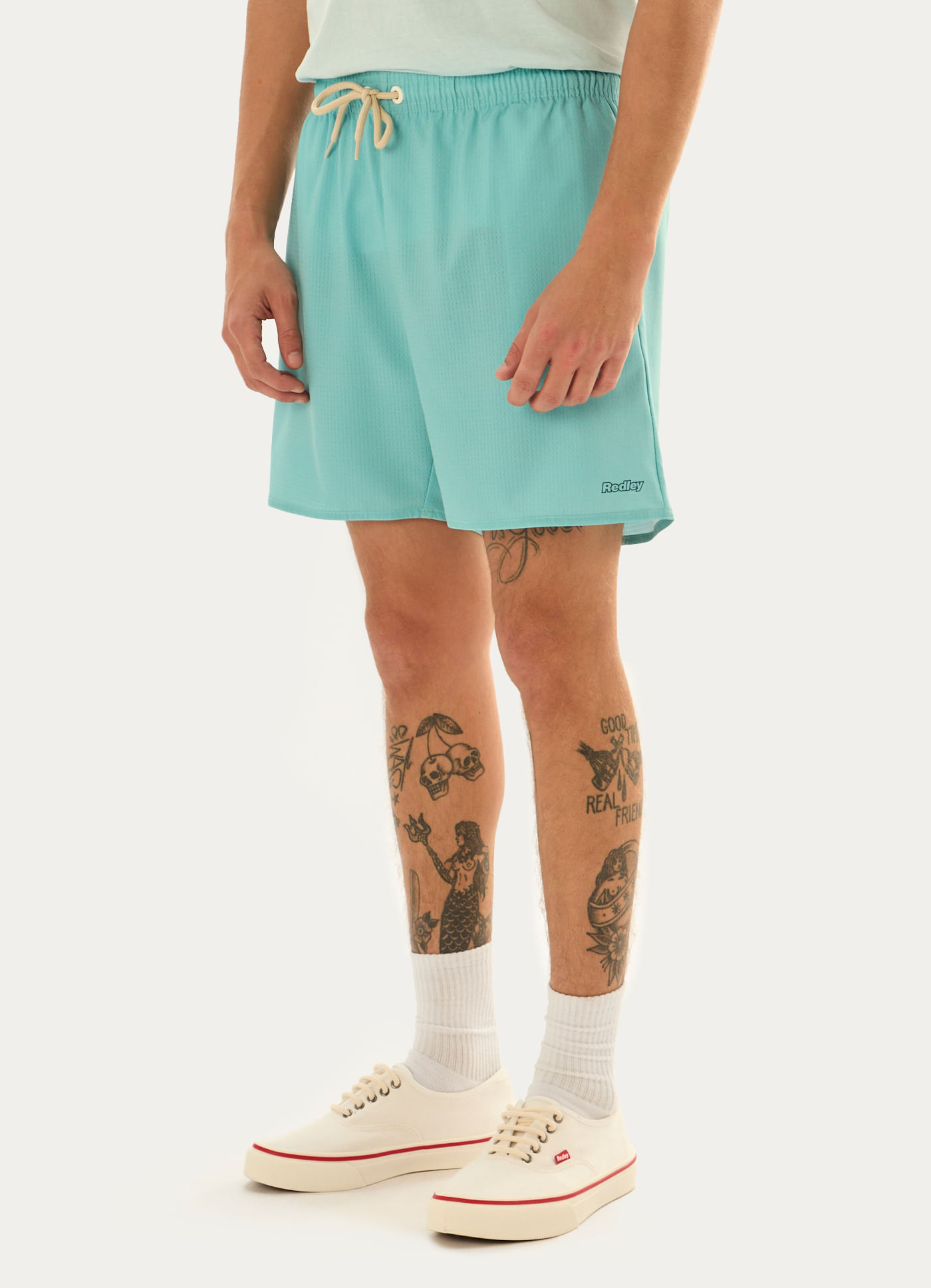 Short elástico ripstop air verde claro