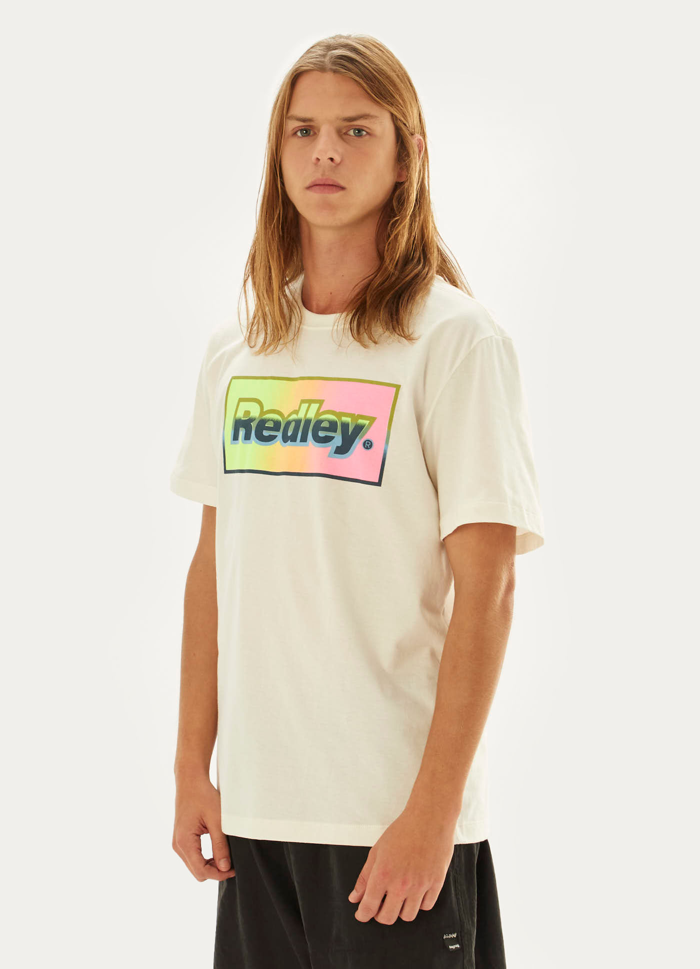 T-shirt redley caixa fluor off white