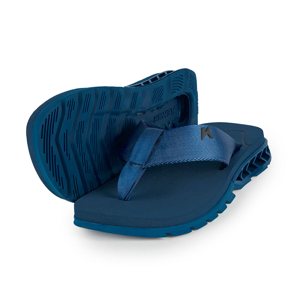 Sandália kenner rakka mono azul escuro
