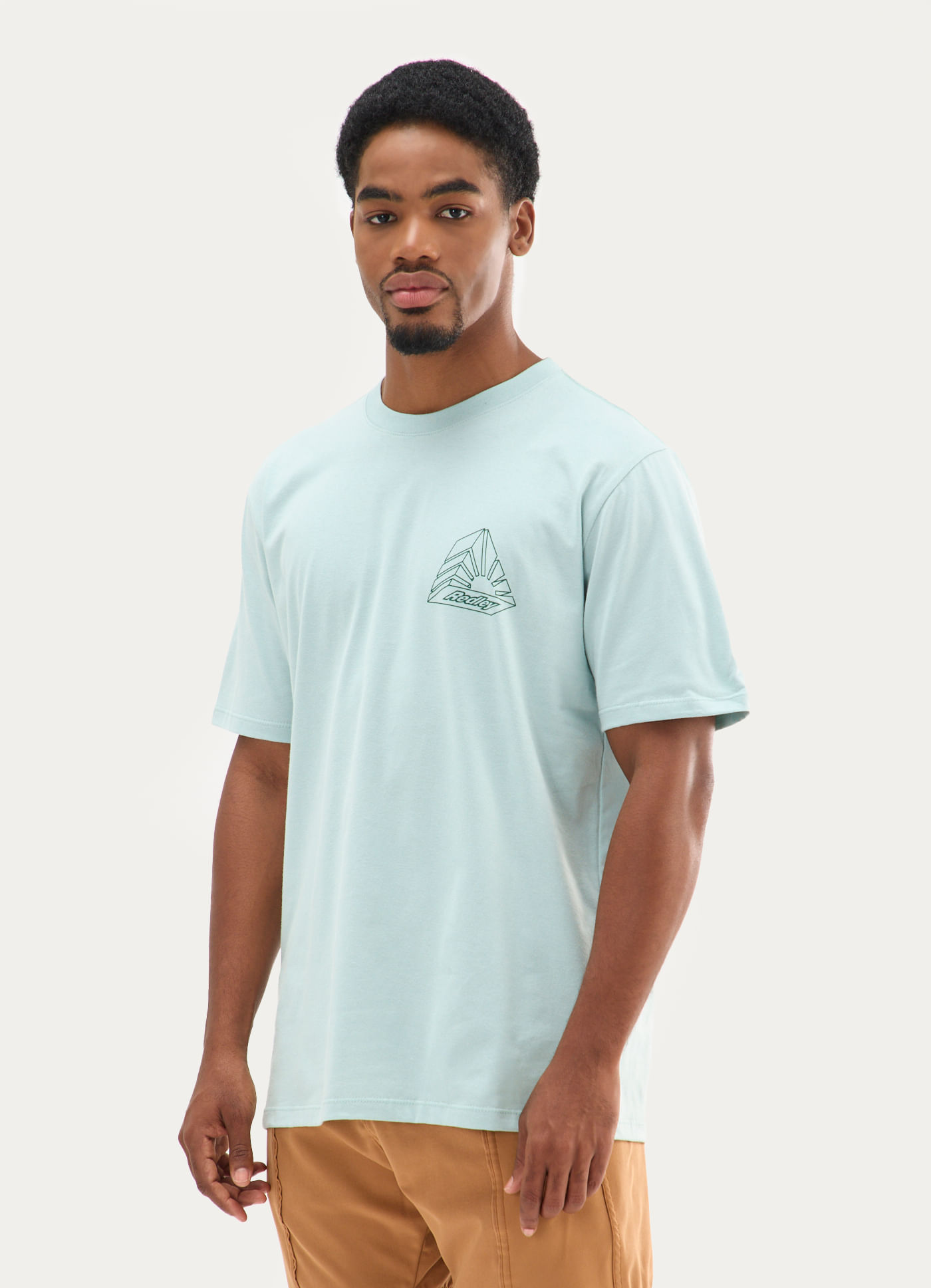 T-shirt silk sol 3d verde claro