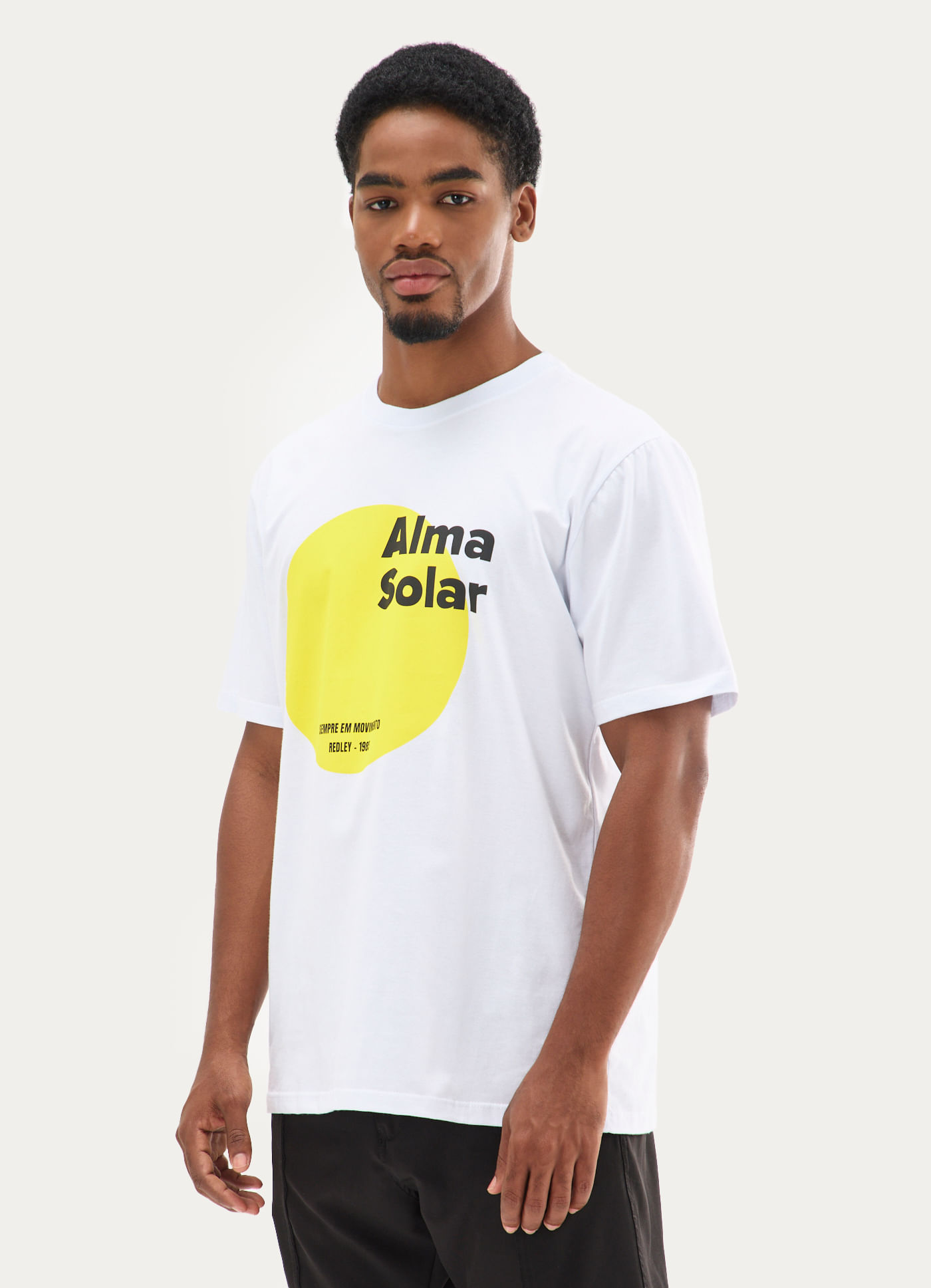 T-shirt silk alma solar branco