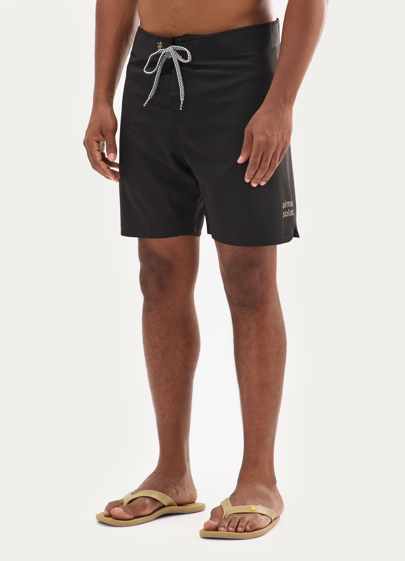 Short surf selado classico preto