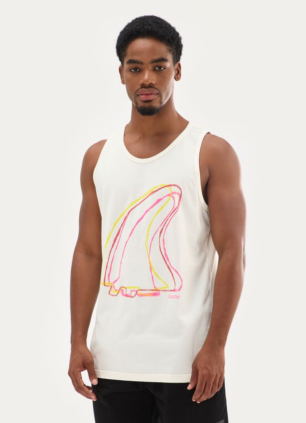 Regata estonada triquilha off white Off white g