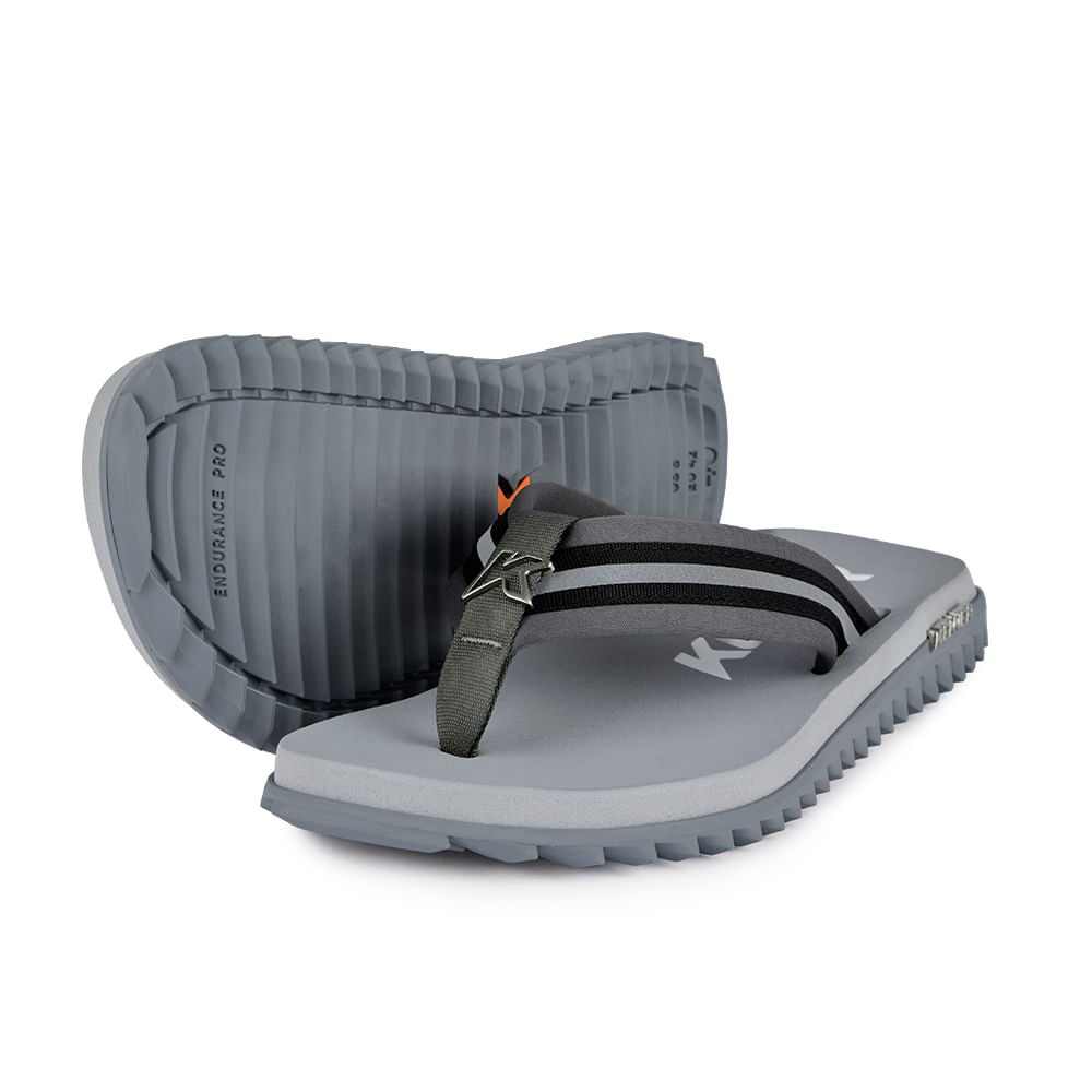 Sandália kenner kivah reflex cinza