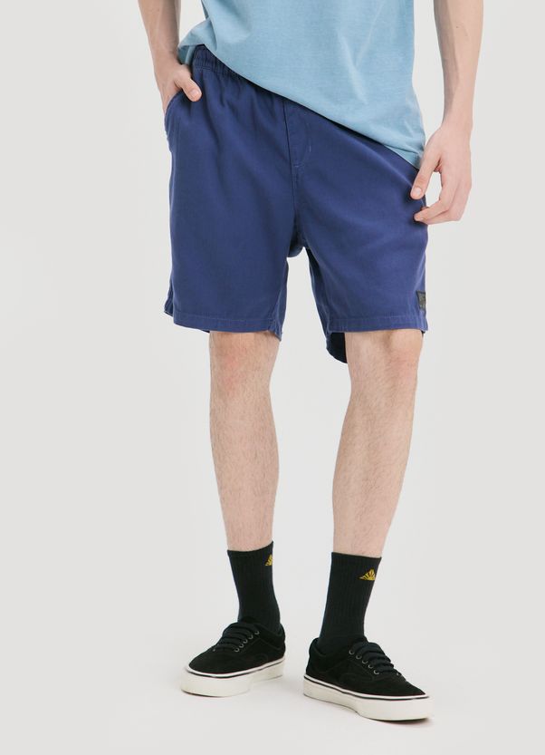Bermuda sarja elástico classica azul g Bermuda sarja elástico classica azul g
