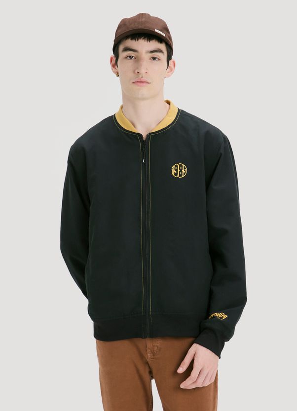 Jaqueta college 1985 preto Preto g Jaqueta college 1985 preto Preto g