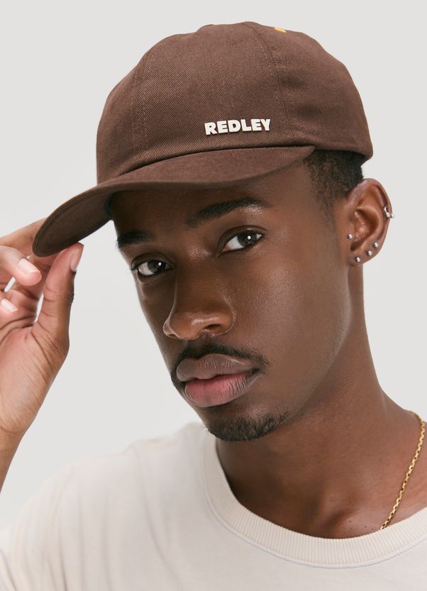 Boné dad redley marrom