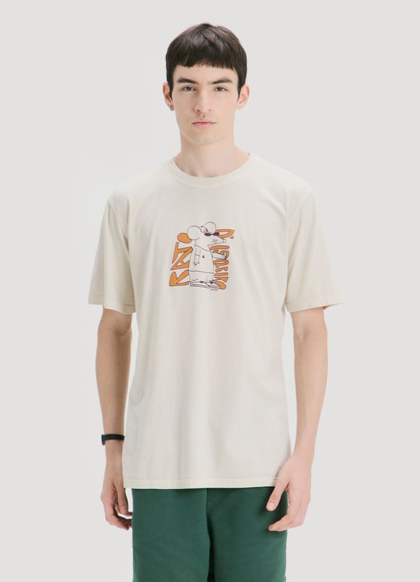 T-shirt estonada rato areia G