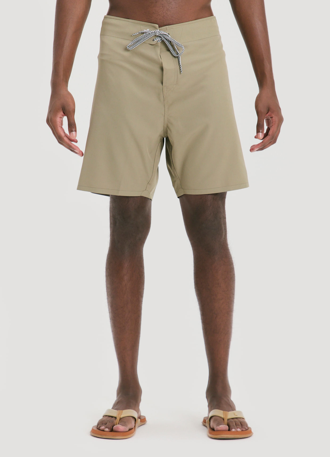 Short surf selado classico caqui