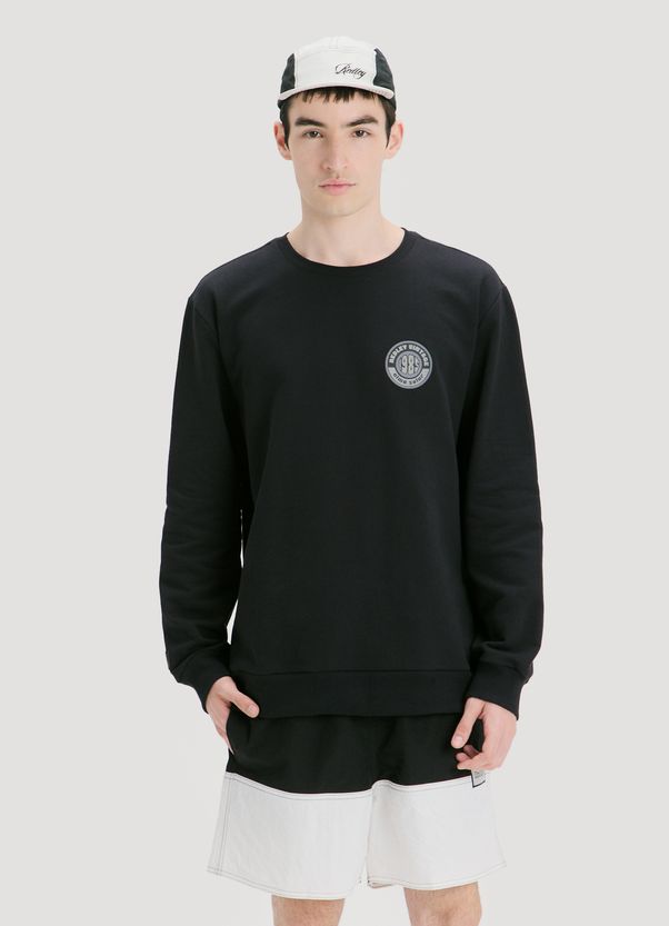 Casaco moletom vintage solar preto G