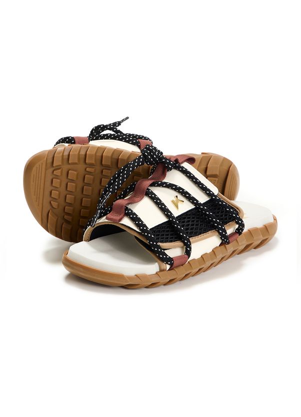 Sandália kenner megah baggy l7 off white 34/35