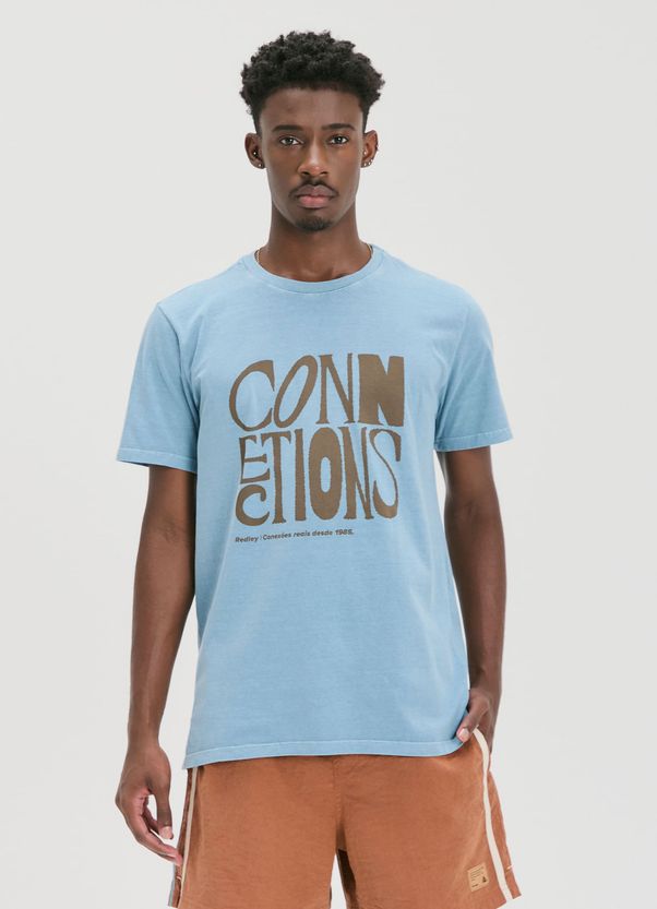 T-shirt estonada connections azul g T-shirt estonada connections azul g