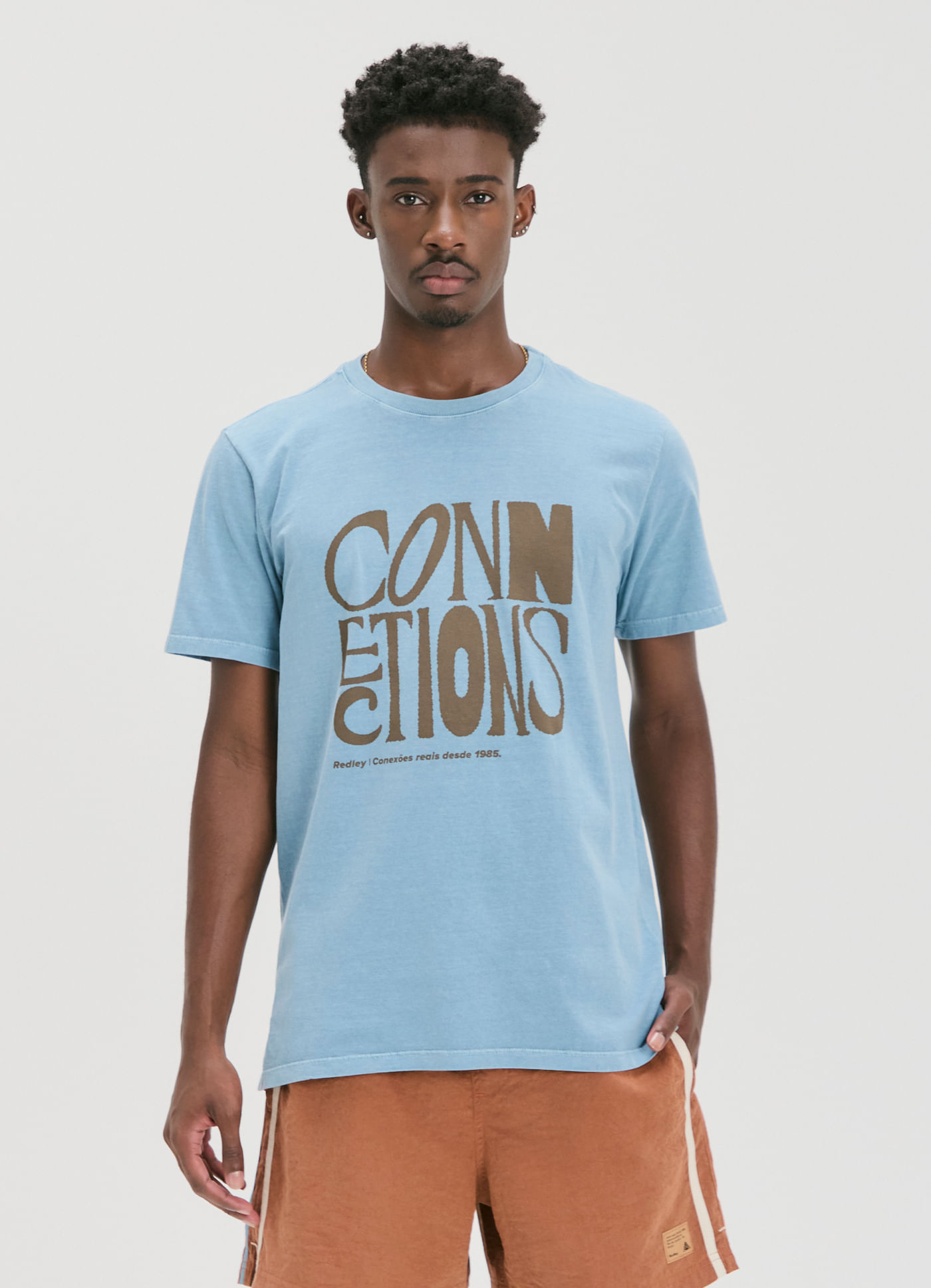 T-shirt estonada connections azul