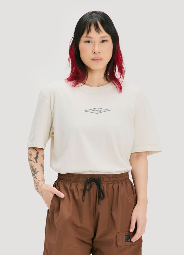 T-shirt estonada na pista ha muito tempo areia g T-shirt estonada na pista ha muito tempo areia g