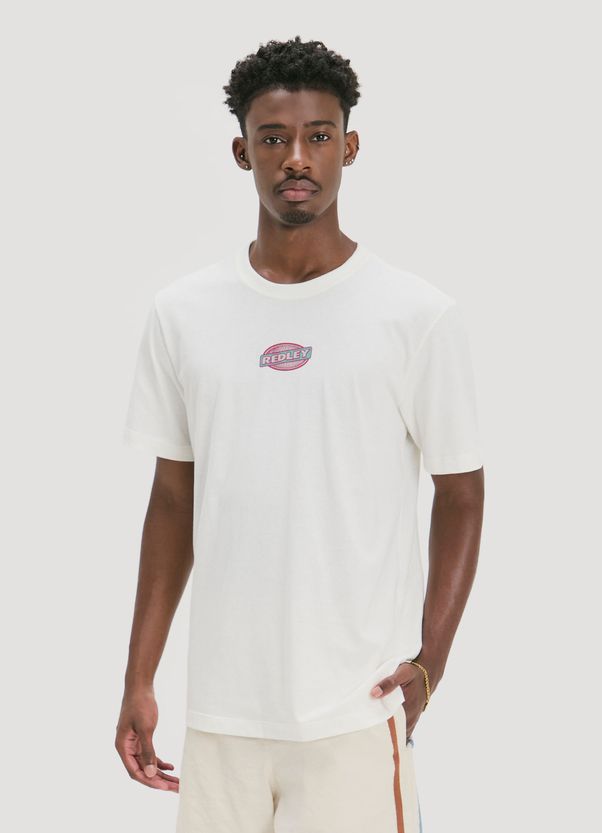 T-shirt redley global off white g T-shirt redley global off white g