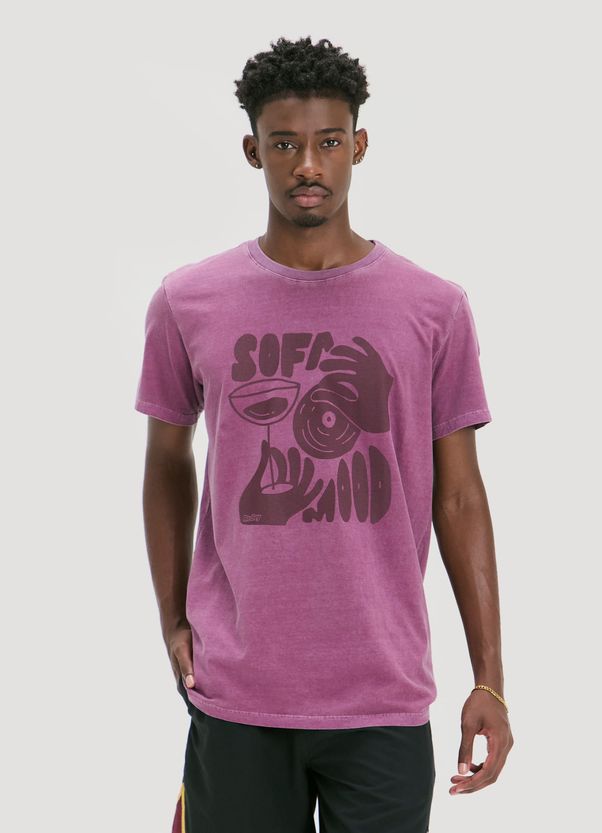 T-shirt estonada sofa mood vinho G T-shirt estonada sofa mood vinho G