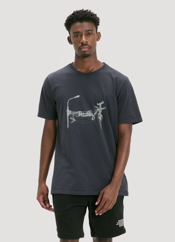 T-shirt estonada poste preto G