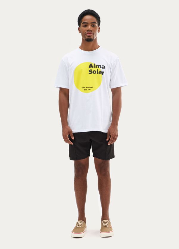 T-shirt silk alma solar branco P